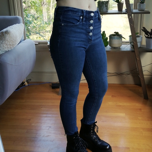 11" Toothpick J Crew Jeans - Picture 2 of 10